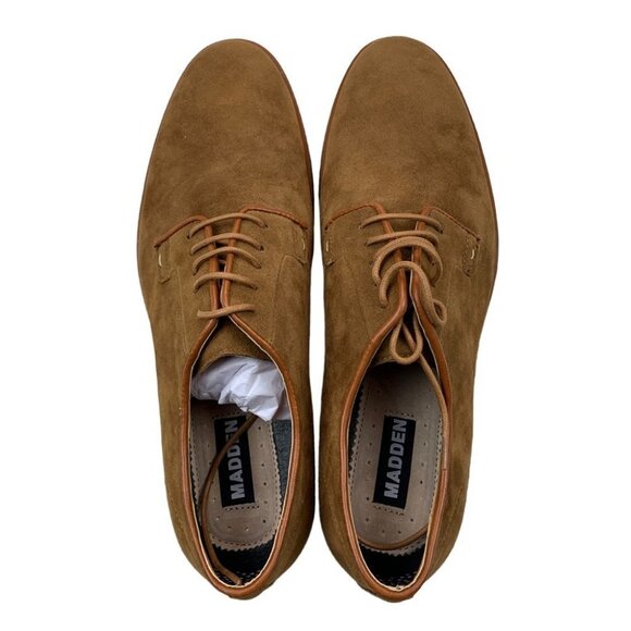 Steve Madden Mens Suede Eddie Oxfords Cognac Size 11.5 main image 4